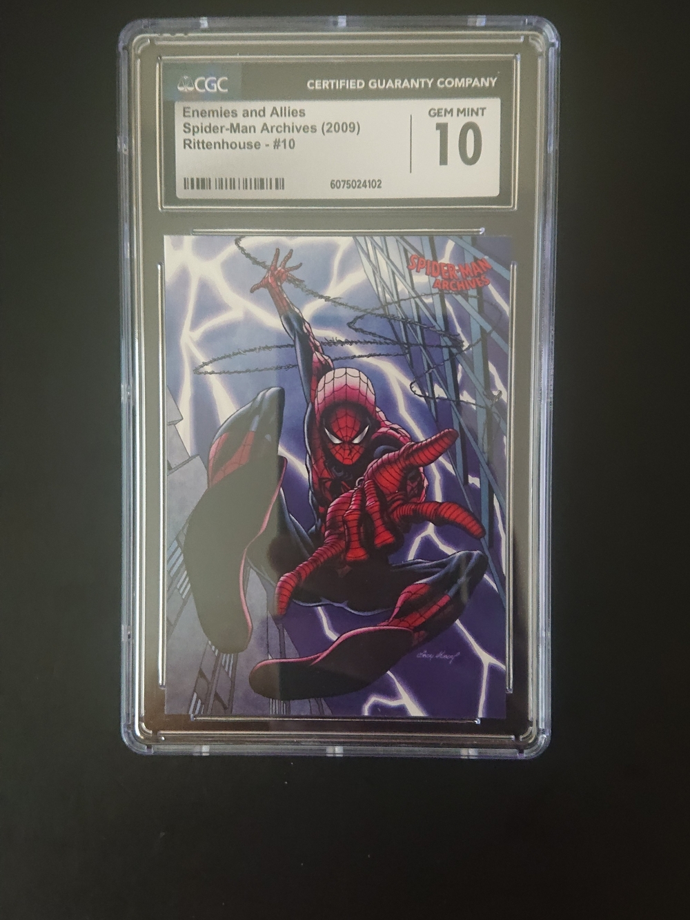 2009 Marvel Rittenhouse Archives - Spider-Man Enemies Allies (#10) - CGC 10